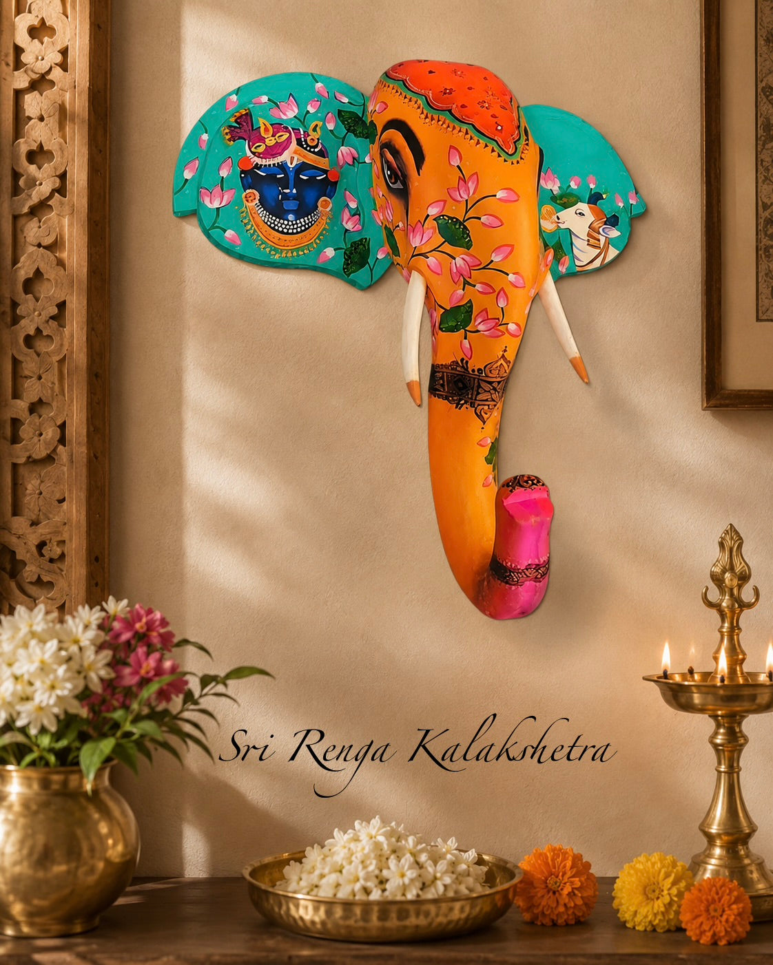 Elephant Head Decor