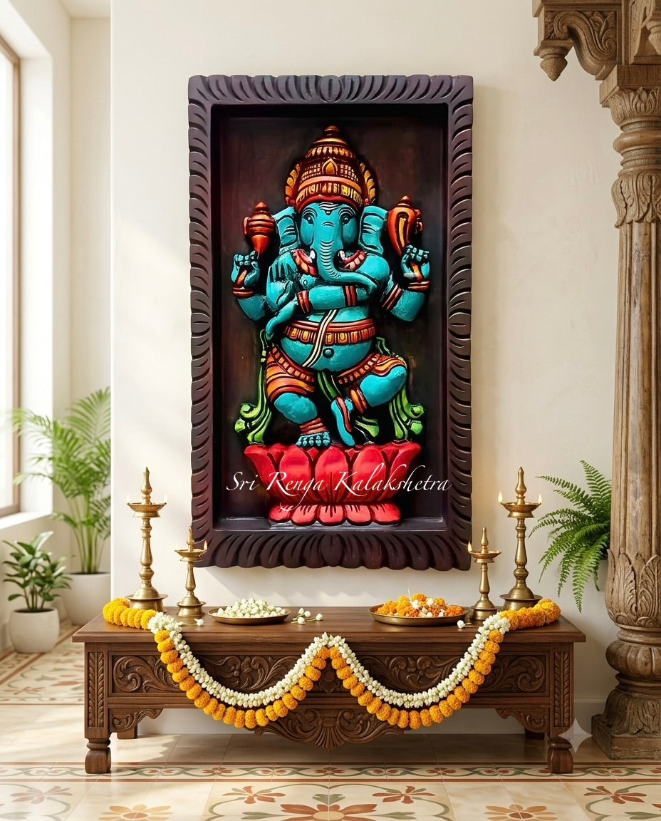 Dancing Ganesha Panel