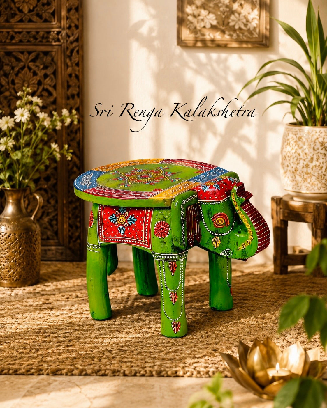 Elephant Decor Stool