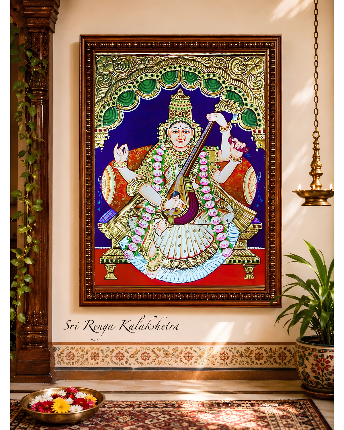 Goddess Saraswathi