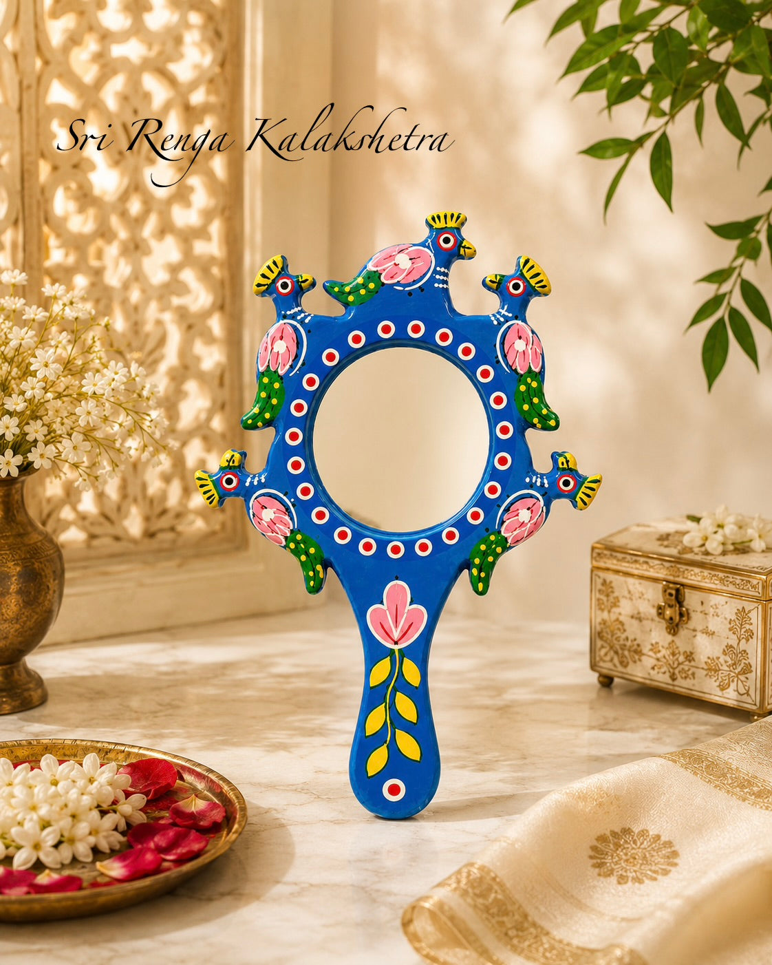 Classic Wooden Mirror