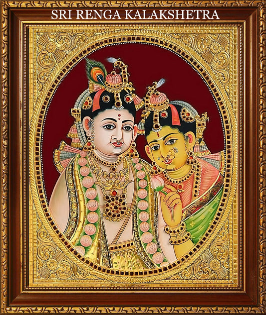 𝐓𝐚𝐧𝐣𝐨𝐫𝐞 𝐏𝐚𝐢𝐧𝐭𝐢𝐧𝐠 – 𝐑𝐚𝐝𝐡𝐚 𝐊𝐫𝐢𝐬𝐡𝐧𝐚