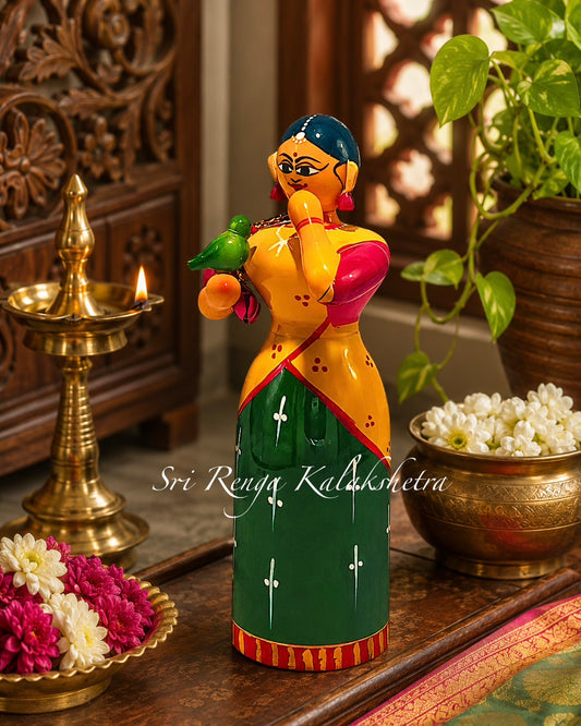 Lady with Parrot