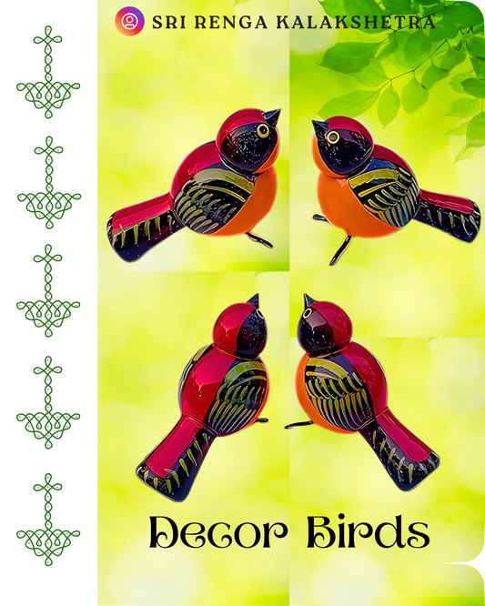 𝐃𝐞𝐜𝐨𝐫 𝐁𝐢𝐫𝐝𝐬 𝐏𝐚𝐢𝐫 𝐟𝐨𝐫 𝐆𝐚𝐫𝐝𝐞𝐧 𝐆𝐥𝐨𝐰