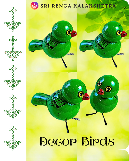 𝐃𝐞𝐜𝐨𝐫 𝐁𝐢𝐫𝐝𝐬 𝐏𝐚𝐢𝐫 𝐟𝐨𝐫 𝐆𝐚𝐫𝐝𝐞𝐧 𝐆𝐥𝐨𝐰