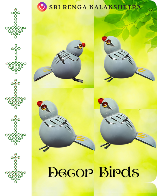 𝐃𝐞𝐜𝐨𝐫 𝐁𝐢𝐫𝐝𝐬 𝐏𝐚𝐢𝐫 𝐟𝐨𝐫 𝐆𝐚𝐫𝐝𝐞𝐧 𝐆𝐥𝐨𝐰