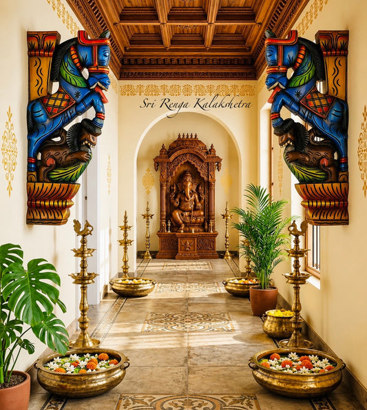 Horse Motif Wall Brackets