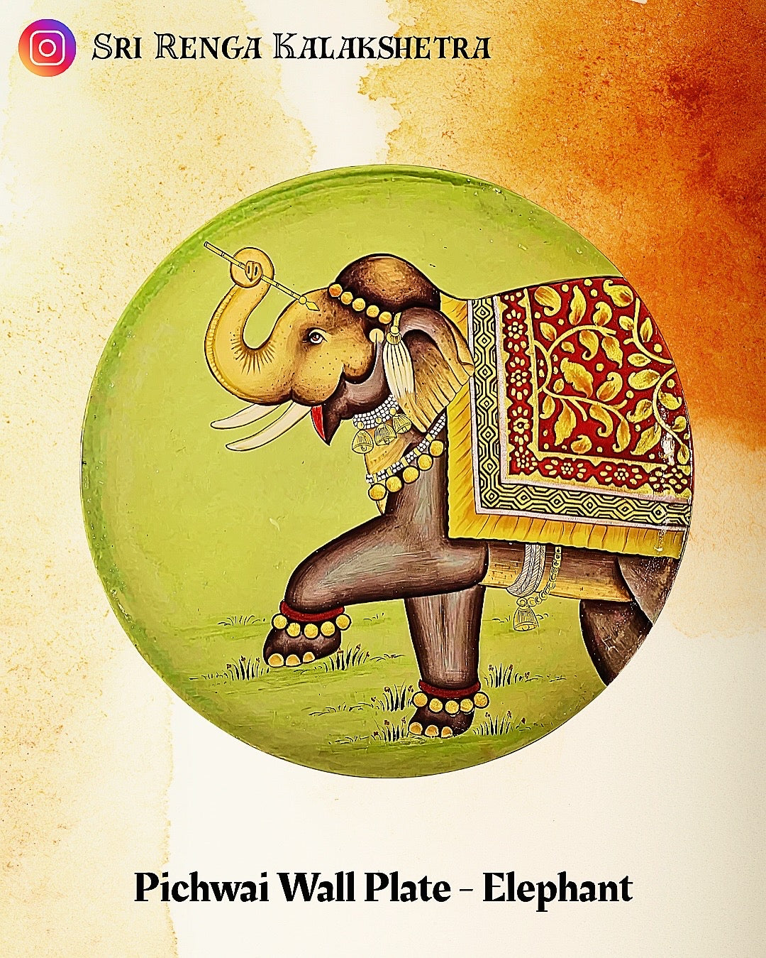 𝐏𝐢𝐜𝐡𝐰𝐚𝐢 𝐖𝐚𝐥𝐥 𝐏𝐥𝐚𝐭𝐞 – 𝐑𝐨𝐲𝐚𝐥 𝐄𝐥𝐞𝐩𝐡𝐚𝐧𝐭