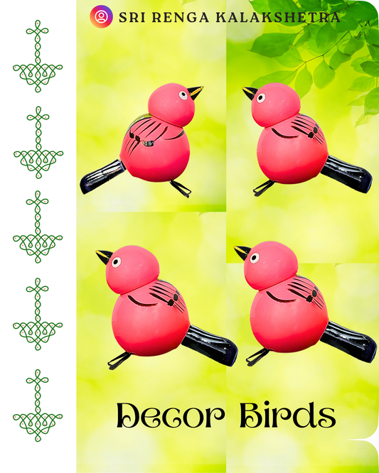 𝐃𝐞𝐜𝐨𝐫 𝐁𝐢𝐫𝐝𝐬 𝐏𝐚𝐢𝐫 𝐟𝐨𝐫 𝐆𝐚𝐫𝐝𝐞𝐧 𝐆𝐥𝐨𝐰