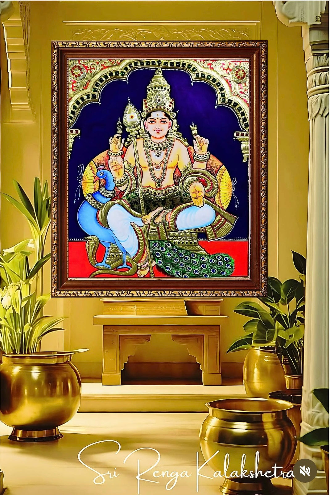 𝐓𝐚𝐧𝐣𝐨𝐫𝐞 𝐏𝐚𝐢𝐧𝐭𝐢𝐧𝐠 – 𝐋𝐨𝐫𝐝 𝐌𝐮𝐫𝐮𝐠𝐚𝐧 / 𝐒𝐮𝐛𝐫𝐚𝐦𝐚𝐧𝐲𝐚𝐬𝐰𝐚𝐦𝐢