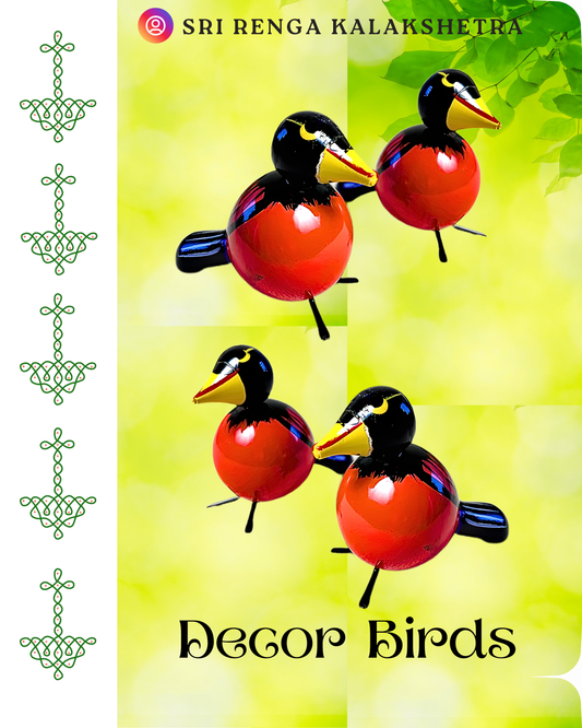 𝐃𝐞𝐜𝐨𝐫 𝐁𝐢𝐫𝐝𝐬 𝐏𝐚𝐢𝐫 𝐟𝐨𝐫 𝐆𝐚𝐫𝐝𝐞𝐧 𝐆𝐥𝐨𝐰