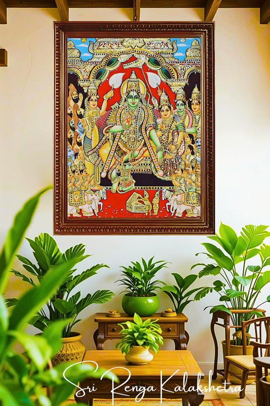 𝐓𝐚𝐧𝐣𝐨𝐫𝐞 𝐏𝐚𝐢𝐧𝐭𝐢𝐧𝐠 – 𝐒𝐫𝐢 𝐑𝐚𝐦𝐚 𝐏𝐚𝐭𝐭𝐚𝐛𝐡𝐢𝐬𝐡𝐞𝐤𝐚𝐦