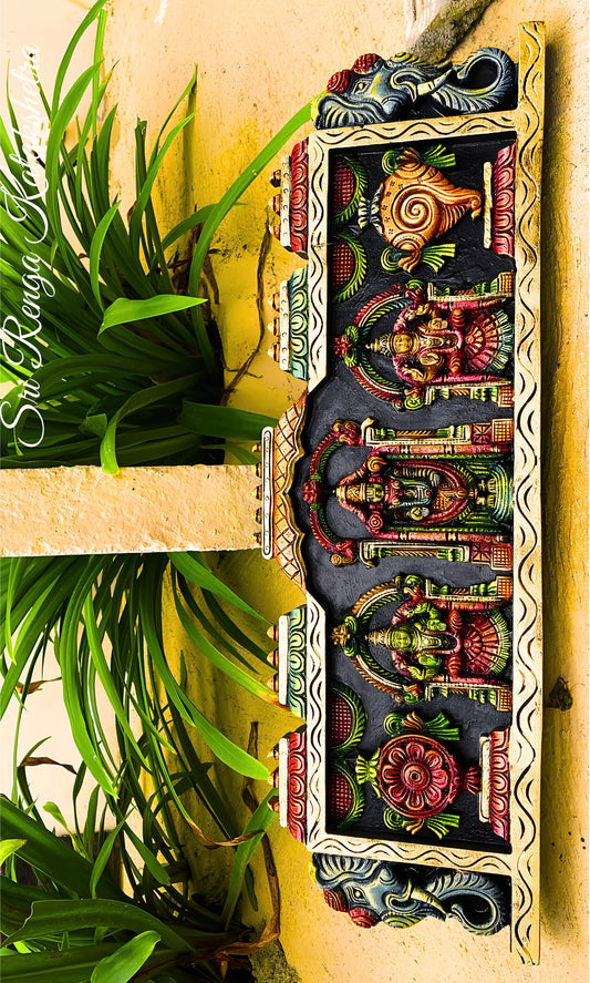 Lord Balaji Wooden Panel