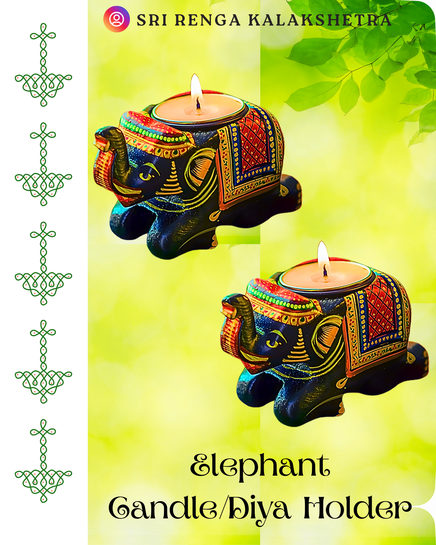 𝐅𝐞𝐬𝐭𝐢𝐯𝐞 𝐄𝐥𝐞𝐩𝐡𝐚𝐧𝐭 𝐂𝐚𝐧𝐝𝐥𝐞 𝐇𝐨𝐥𝐝𝐞𝐫𝐬