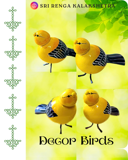 𝐃𝐞𝐜𝐨𝐫 𝐁𝐢𝐫𝐝𝐬 𝐏𝐚𝐢𝐫 𝐟𝐨𝐫 𝐆𝐚𝐫𝐝𝐞𝐧 𝐆𝐥𝐨𝐰