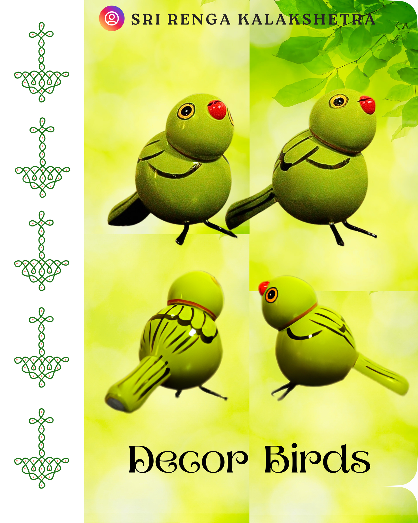 𝐃𝐞𝐜𝐨𝐫 𝐁𝐢𝐫𝐝𝐬 𝐏𝐚𝐢𝐫 𝐟𝐨𝐫 𝐆𝐚𝐫𝐝𝐞𝐧 𝐆𝐥𝐨𝐰