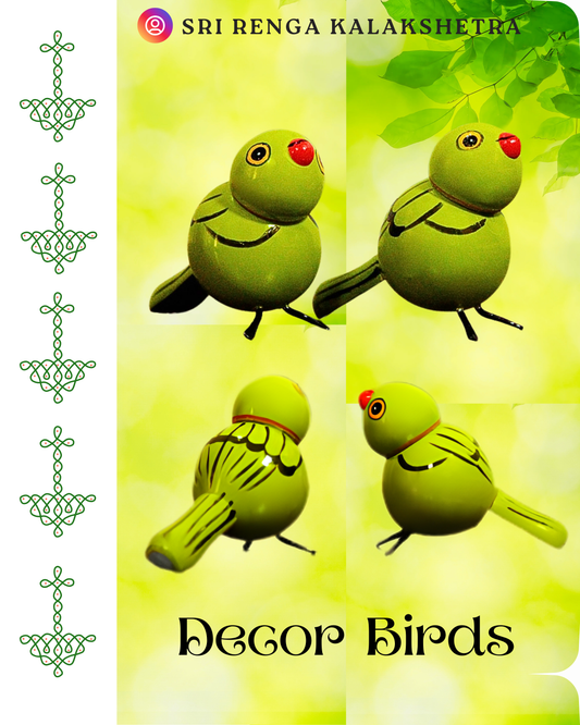 𝐃𝐞𝐜𝐨𝐫 𝐁𝐢𝐫𝐝𝐬 𝐏𝐚𝐢𝐫 𝐟𝐨𝐫 𝐆𝐚𝐫𝐝𝐞𝐧 𝐆𝐥𝐨𝐰