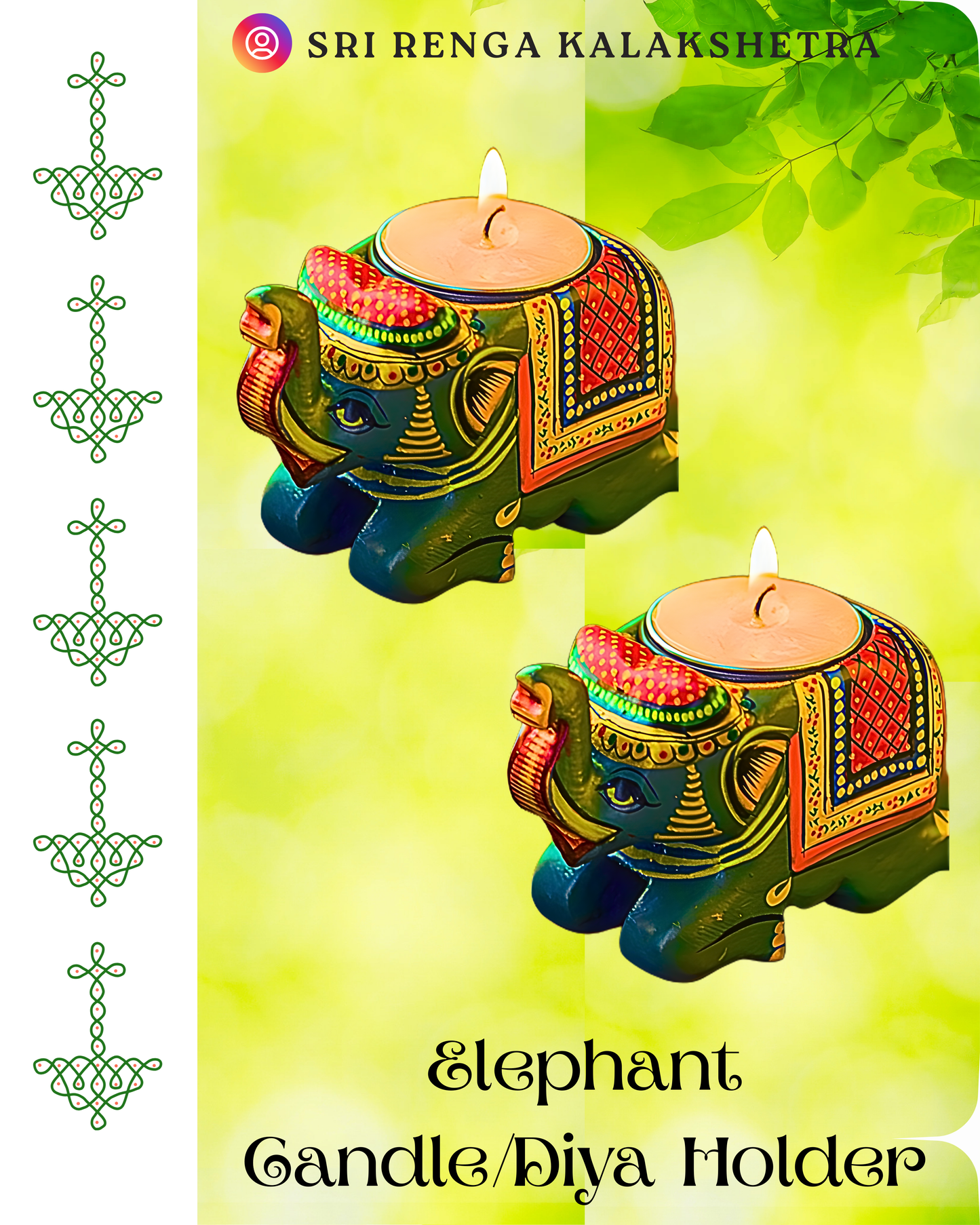 𝐅𝐞𝐬𝐭𝐢𝐯𝐞 𝐄𝐥𝐞𝐩𝐡𝐚𝐧𝐭 𝐂𝐚𝐧𝐝𝐥𝐞 𝐇𝐨𝐥𝐝𝐞𝐫𝐬