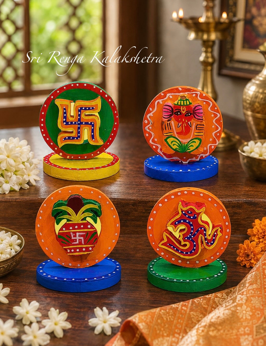 Wooden Agarbathi Stand