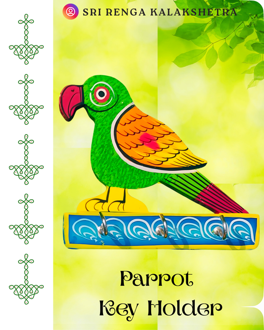 𝐖𝐨𝐨𝐝𝐞𝐧 𝐏𝐚𝐫𝐫𝐨𝐭 𝐊𝐞𝐲 𝐇𝐨𝐥𝐝𝐞𝐫