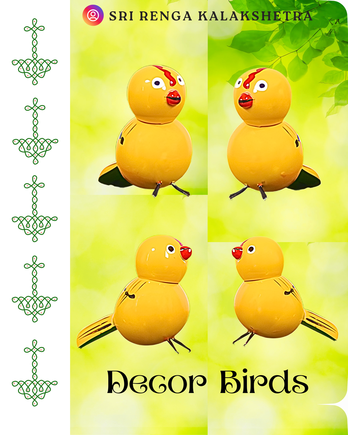 𝐃𝐞𝐜𝐨𝐫 𝐁𝐢𝐫𝐝𝐬 𝐏𝐚𝐢𝐫 𝐟𝐨𝐫 𝐆𝐚𝐫𝐝𝐞𝐧 𝐆𝐥𝐨𝐰