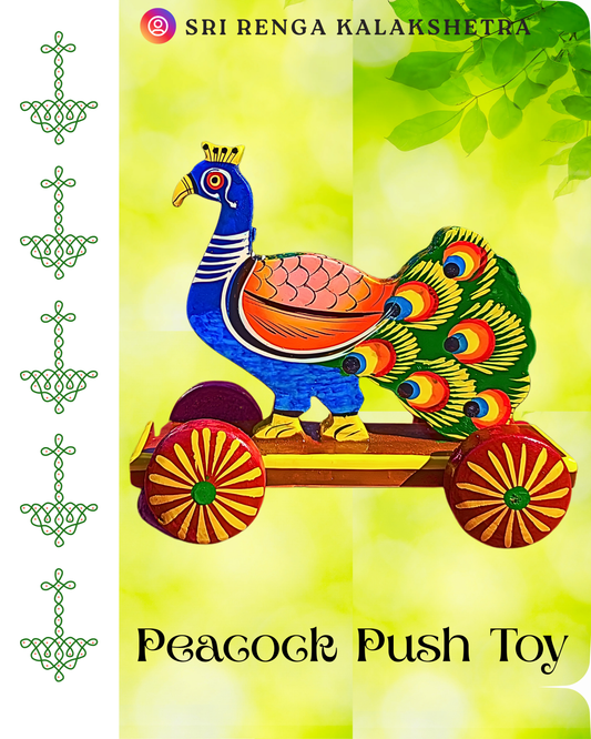 𝐏𝐞𝐚𝐜𝐨𝐜𝐤 𝐏𝐮𝐬𝐡-𝐀𝐥𝐨𝐧𝐠 𝐓𝐨𝐲