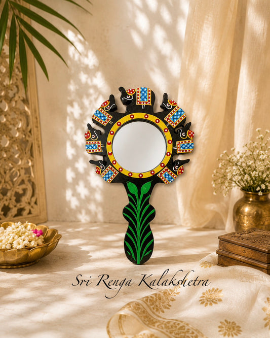 Classic Wooden Mirror